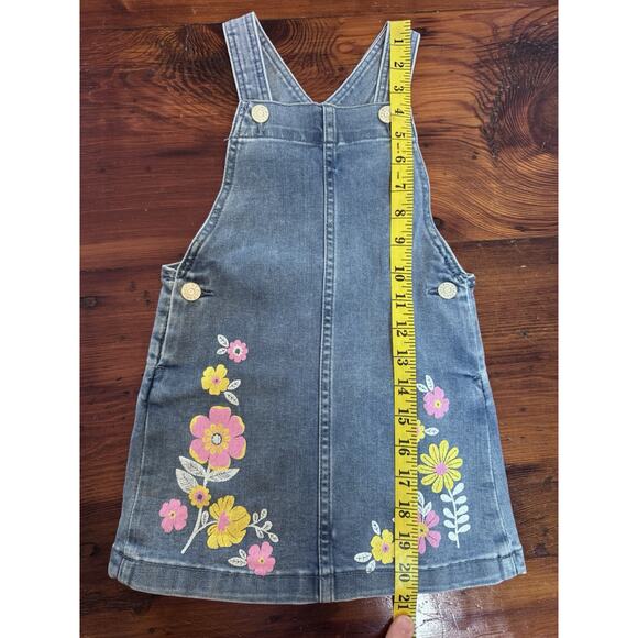 EPIC THREADS Little Girls Zinnia Printed Denim Jumper Size 4T NWT $48 - Picture 12 of 14
